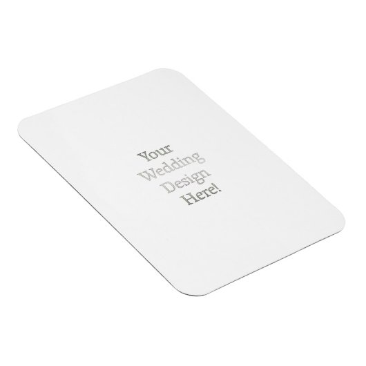 Uw bruiloft ontwerp magneet (Rechterzijde)