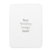 Uw bruiloft ontwerp magneet (Verticaal)
