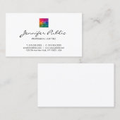 Uw Business Company Logo hier Professional Visitekaartje (Voorkant / Achterkant)