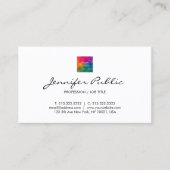 Uw Business Company Logo hier Professional Visitekaartje (Voorkant)