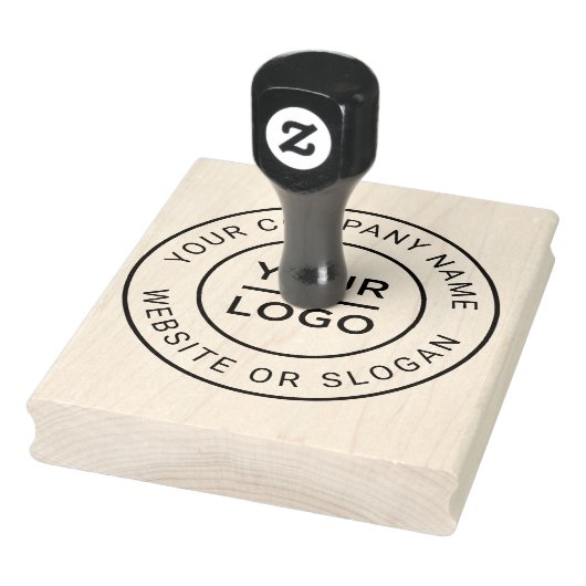 Uw Business Logo Aangepaste Eenvoudige Rubber Stam Rubberstempel (Stempel)