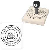 Uw Business Logo Aangepaste Eenvoudige Rubber Stam Rubberstempel (Gestempeld)