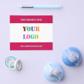 Uw Business Logo Aangepaste tekst Promotiebrochure Flyer (Enkel)