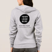 Uw Business Logo Corporate medewerkers Swag Custom Hoodie (Achterkant)