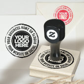 Uw Business Logo Custom Cool Rubber Stamp Rubberstempel