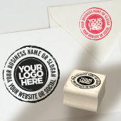 Uw Business Logo Custom Cool Rubber Stamp Rubberstempel
