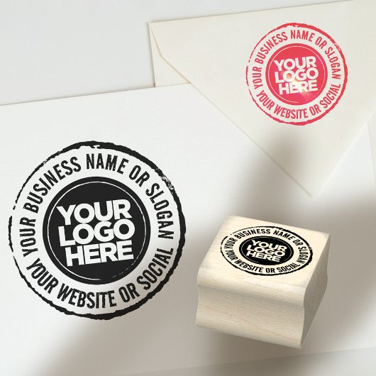 Uw Business Logo Custom Cool Rubber Stamp Rubberstempel