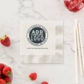 Uw Business Logo Custom Corporate Event toevoegen Servet (Insitu)