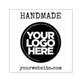 Uw Business Logo Custom Crafts Zelfgemaakt Rubberstempel (Afrduk)