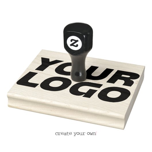 Uw Business Logo Custom Grote Rubber Stamp Rubberstempel