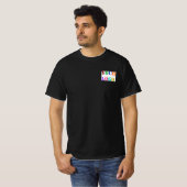 Uw Business Logo en QR Code T-Shirt Voorbeeld (Voorkant volledig)