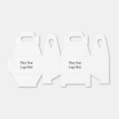 Uw Business Logo Favor Box Bedankdoosjes (Uitgevouwen)