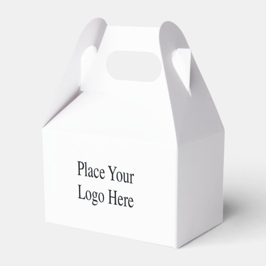 Uw Business Logo Favor Box Bedankdoosjes (Voorkant Zijde)