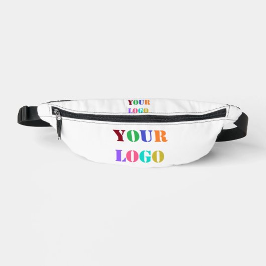 Uw Business Logo gepersonaliseerde Fanny Pack Heuptasje (Voorkant)
