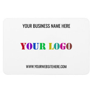 Uw Business Logo Name Website Promotion Magnet Magneet