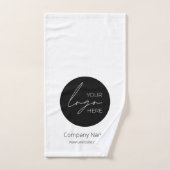 Uw Business Logo Promotion Business Company Bad Handdoek (Handdoek)