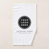 Uw Business Logo Promotion Business Company Bad Handdoek (Handdoek)