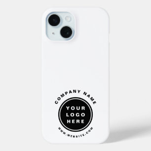 Uw Business Logo Promotion Business Company iPhone 15 Case