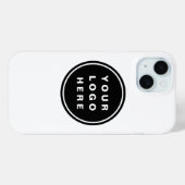 Uw Business Logo Promotion Business Company Case-Mate iPhone Case (Achterkant (horizontaal))