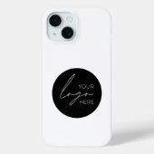 Uw Business Logo Promotion Business Company Case-Mate iPhone Case (Achterkant)