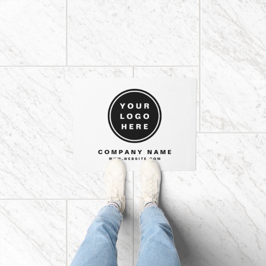 Uw Business Logo Promotion Business Company Deurmat (Binnen)