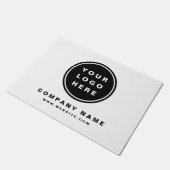 Uw Business Logo Promotion Business Company Deurmat (Schuin)