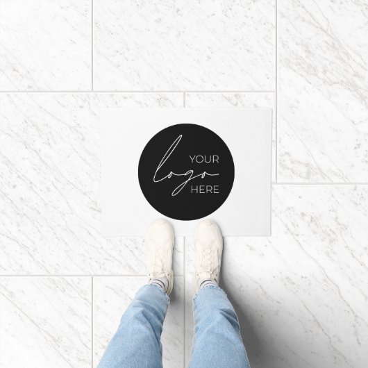 Uw Business Logo Promotion Business Company Deurmat (Binnen)