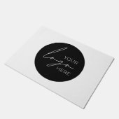 Uw Business Logo Promotion Business Company Deurmat (Schuin)