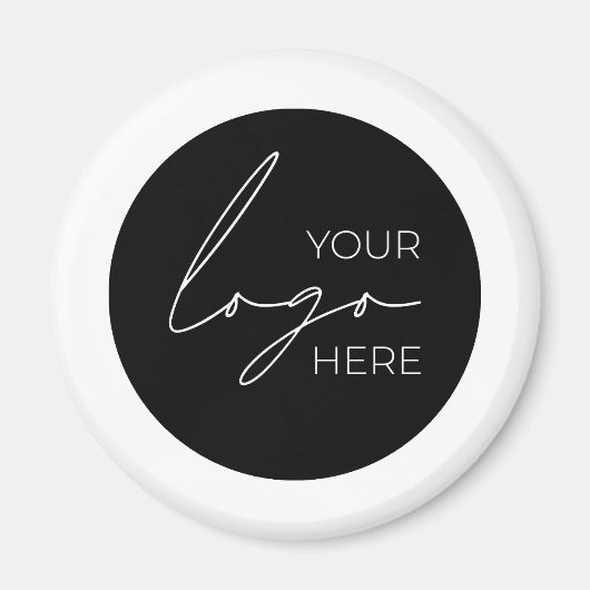 Uw Business Logo Promotion Business Company Magneet (Voorkant)