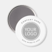 Uw Business Logo Promotion Business Company Magneet (Voorkant / Achterkant)