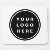 Uw Business Logo Promotion Business Company Muismat (Voorkant)