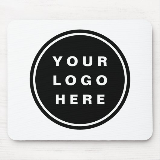 Uw Business Logo Promotion Business Company Muismat (Voorkant)