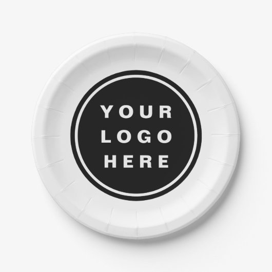 Uw Business Logo Promotion Business Company Papieren Bordje (Voorkant)