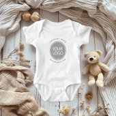 Uw Business Logo Promotion Business Company Romper