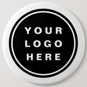 Uw Business Logo Promotion Business Company Ronde Button 6,0 Cm