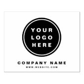 Uw Business Logo Promotion Business Company Rubberstempel (Afrduk)