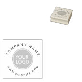 Uw Business Logo Promotion Business Company Rubberstempel (Gestempeld)