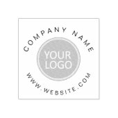Uw Business Logo Promotion Business Company Rubberstempel (Afrduk)