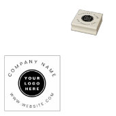 Uw Business Logo Promotion Business Company Rubberstempel (Gestempeld)