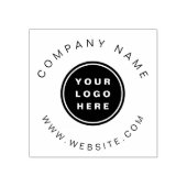 Uw Business Logo Promotion Business Company Rubberstempel (Afrduk)