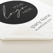 Uw Business Logo Promotion Business Company Sherpa Deken (3/4)