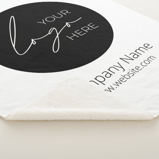 Uw Business Logo Promotion Business Company Sherpa Deken (3/4)