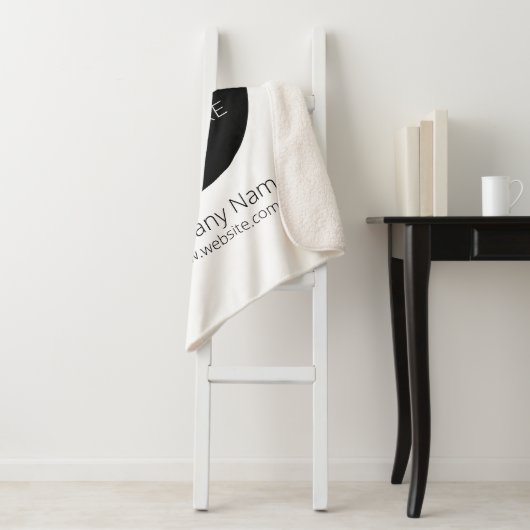 Uw Business Logo Promotion Business Company Sherpa Deken (In situ)