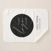 Uw Business Logo Promotion Business Company Sherpa Deken (Voorkant (horizontaal))