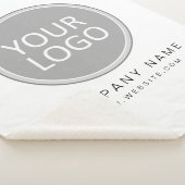 Uw Business Logo Promotion Business Company Sherpa Deken (3/4)