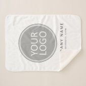 Uw Business Logo Promotion Business Company Sherpa Deken (Voorkant (horizontaal))