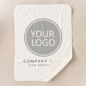 Uw Business Logo Promotion Business Company Sherpa Deken