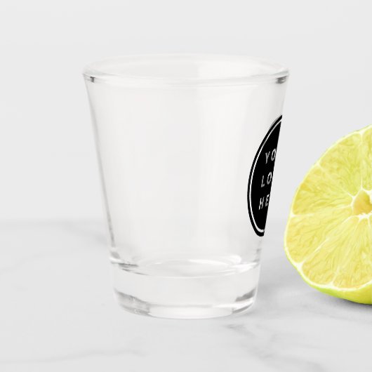 Uw Business Logo Promotion Business Company Shot Glas (Links)