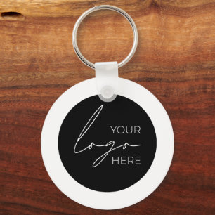 Uw Business Logo Promotion Business Company Sleutelhanger