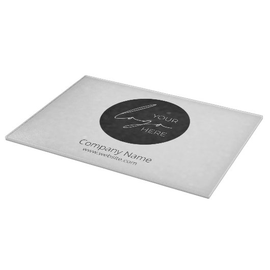 Uw Business Logo Promotion Business Company Snijplank (Hoek)